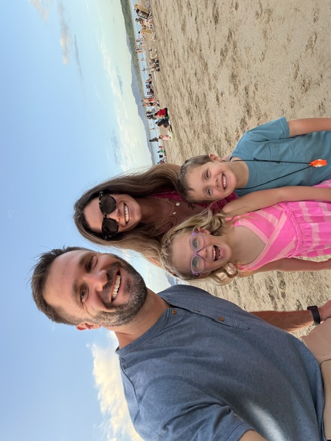 The Desmarais family slow-traveling abroad